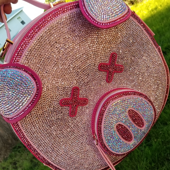 🆕️Jeffree Star X Shane Dawson Bling Pig Backpack - Picture 11 of 14
